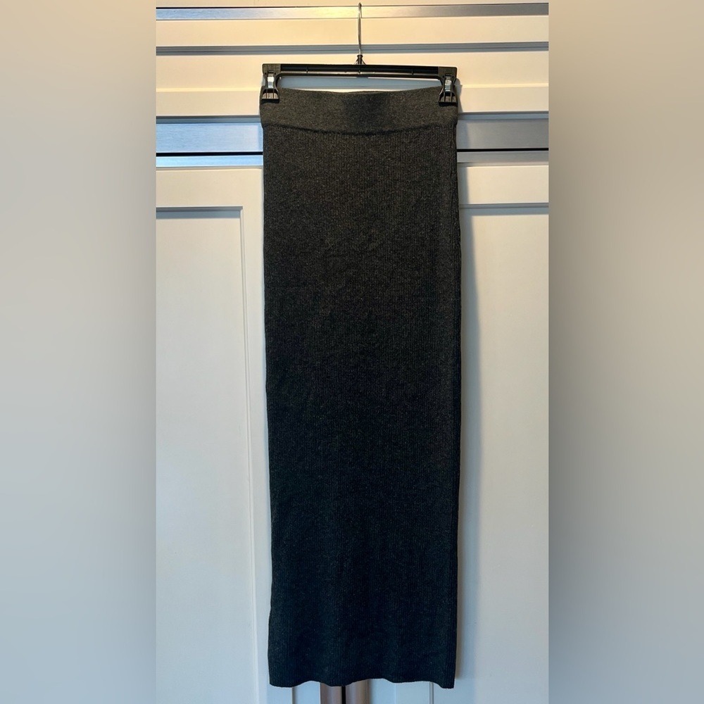 French Connection Ruby Wool Blend Knit Maxi Skirt - Picture 6 of 9